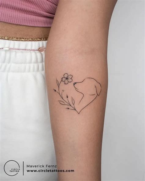 dog minimalist tattoo|simple meaningful dog tattoos.